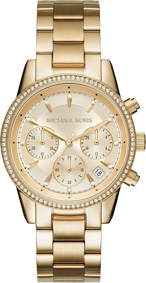 women's michael kors watches amazon|michael kors women's oversized watches.